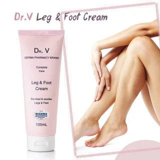 【澳洲Dr. V】專業級配方-護腿與腳乳霜(2入組 100ml/支)