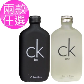 【Calvin Klein】CK BE/ONE 淡香水 100ML(公司貨 兩款任選 線上逛百貨)