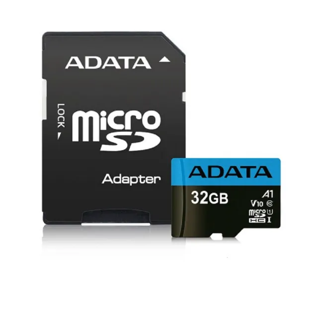 五入組【ADATA 威剛】Premier microSDHC UHS-I 32G記憶卡_A1_附轉卡