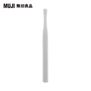 【MUJI 無印良品】聚丙烯牙刷/小刷頭/灰.全長約162.5mm