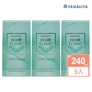 【YANAGIYA 日本柳屋】雅娜蒂 髮根營養液X3瓶組(總代理台灣公司貨)