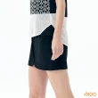 【iROO】高腰排釦短裙