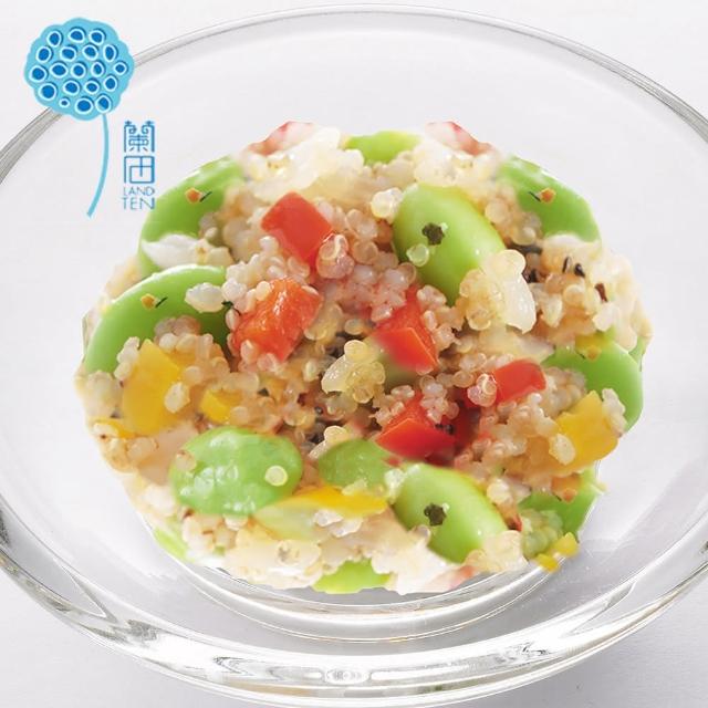 【鮮食家】任選799 蘭田 藜麥毛豆-五辛素(200g/包)