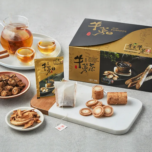 青玉牛蒡茶 原味牛蒡茶包x1盒 6gx50包 盒 Momo購物網