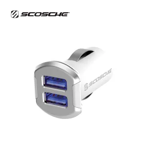 【SCOSCHE】SCOSCHE 進化者雙口USB車用充電器(車充 雙USB)