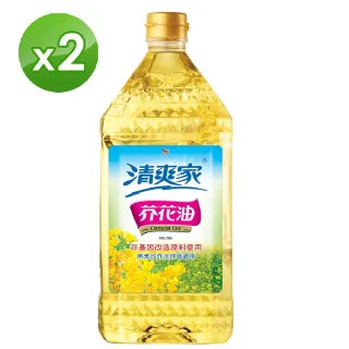【統一清爽家】芥花油2瓶(2L/瓶)