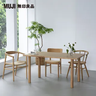 【MUJI 無印良品】木製桌板/80*80(木製桌腳/4入/72cm/大型家具配送)