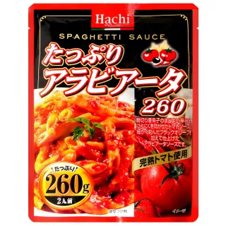 【HACHI食品】哈奇義麵醬-香辣紅醬風味(260g)