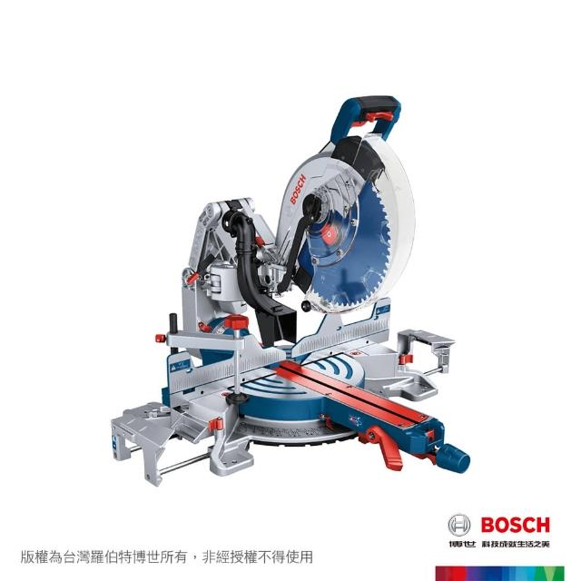 【BOSCH 博世】18V鋰電免碳刷12吋木工切斷機_空機(GDC 18V-305 GDC)
