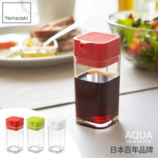 【日本YAMAZAKI】AQUA可調控醬油罐(紅)