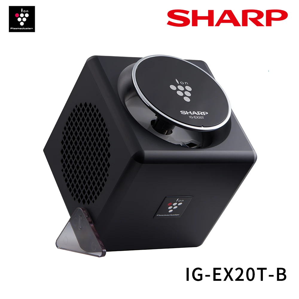 【SHARP 夏普】0.5坪自動除菌離子產生器/空氣清淨機 - 經典黑(IG-EX20T-B)