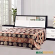 【綠活居】格薇黑白雙色5尺雙人床台(床頭箱+床底不含床墊)