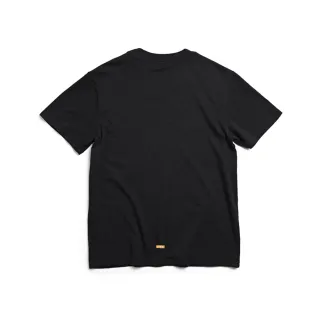 【EDWIN】PLUS+ 立體夾層印花短袖T恤-男款(黑色)