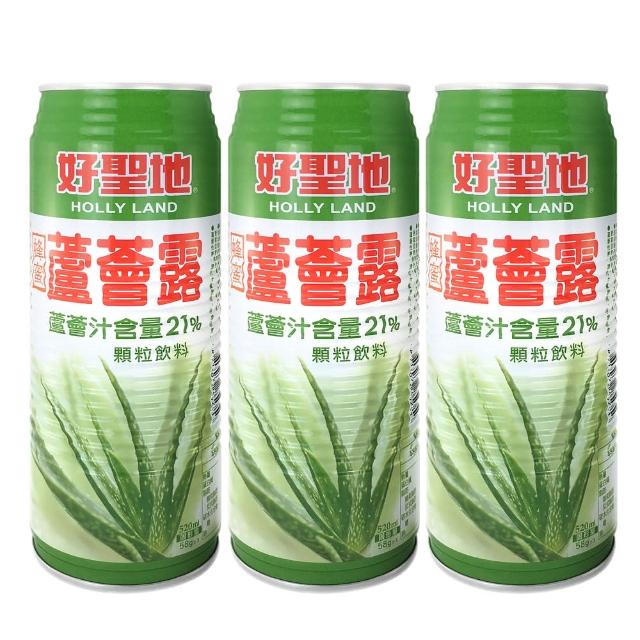 【好聖地】蜂蜜蘆薈露-520ml*3入/組