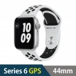 金屬錶帶超值組★【Apple 蘋果】Apple Watch Series6 44公釐 GPS版(鋁金屬錶殼搭配運動錶帶)