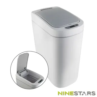 【美國NINESTARS】防水感應垃圾桶7公升 DZT-7-2S