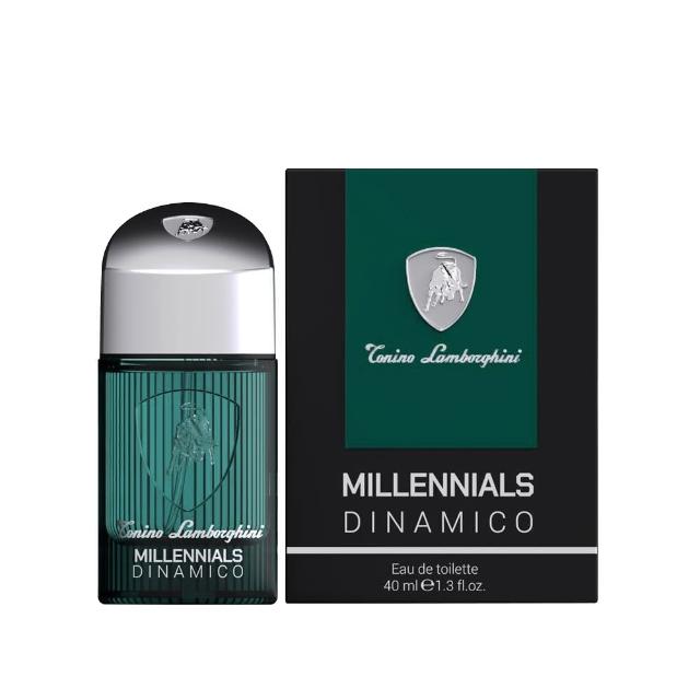 【Lamborghini 藍寶堅尼】Millennials Dinamico 活躍世代淡香水 40ml