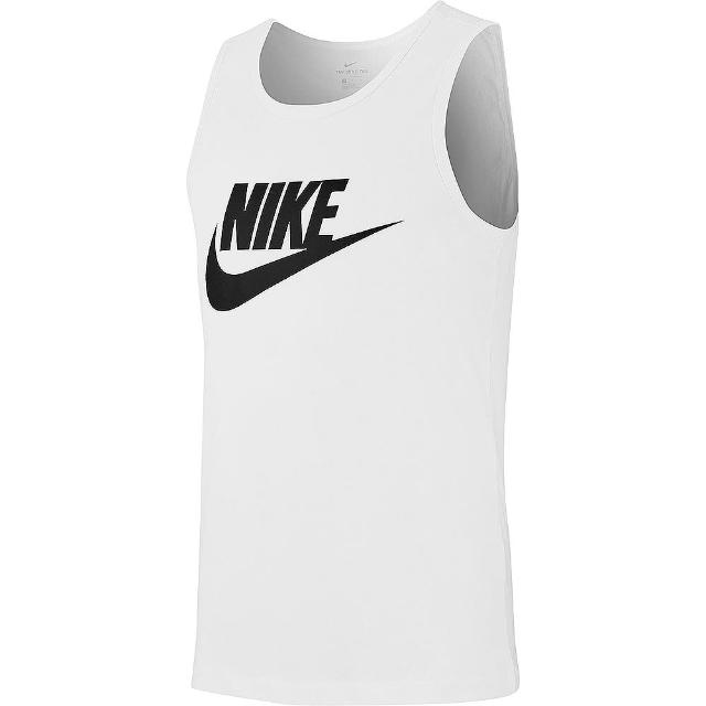 【NIKE 耐吉】背心 男款 運動背心 慢跑 AS M NSW TANK ICON FUTURA 白 AR4992-101