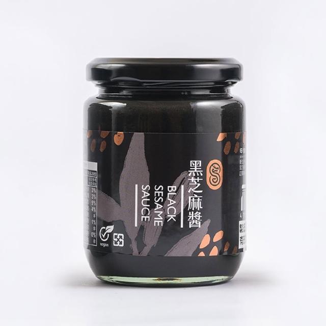 【申皇｜芝麻醬專賣店】無糖 100%黑芝麻醬200g(芝麻醬)