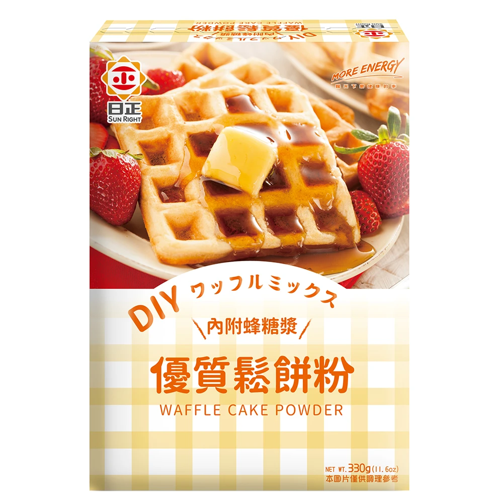 【日正食品】優質鬆餅粉(330g)