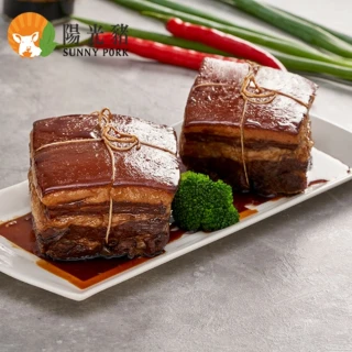 【陽光豬】外婆的紅燒肉800g/盒(銀髮友善食品)
