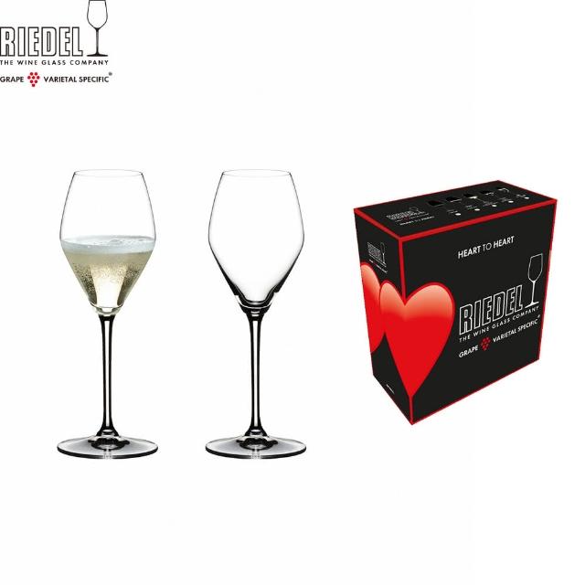 【Riedel】網路獨家/限量_Heart to Heart Pinot Noir香檳杯對杯(送禮首選)