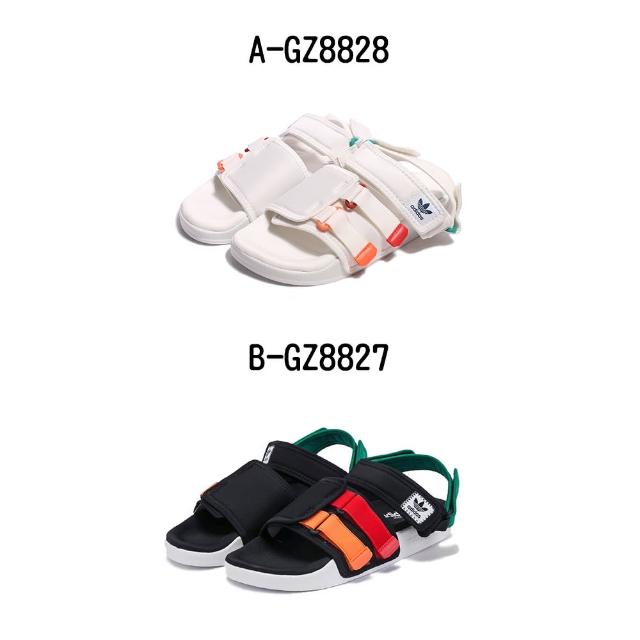 adidas 愛迪達【adidas 愛迪達】涼鞋 休閒鞋 ADILETTE SANDAL 4.0 女 - A-GZ8828 B-GZ8827