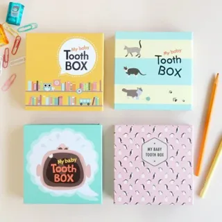 【韓國mellow】乳牙小書收藏盒(乳牙盒 成長紀錄 韓國製)