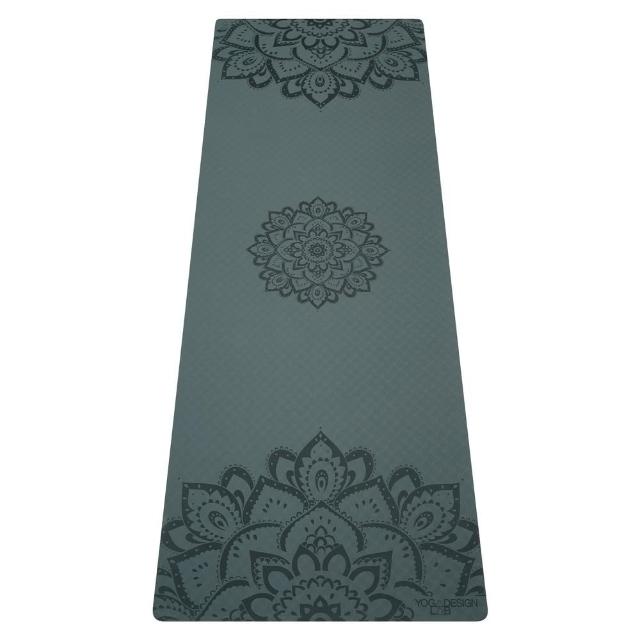 【Yoga Design Lab】Flow Mat TPE環保瑜珈墊 6mm - Charcoal(TPE瑜珈墊)