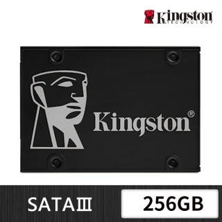 【Kingston 金士頓】KC600 SATA-3 256GB SSD 固態硬碟(★SKC600/256G)