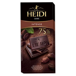 【瑞士赫蒂】即期品75%黑巧克力80g