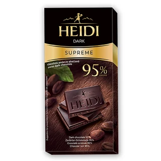 【瑞士赫蒂HEIDI】95%黑巧克力50g