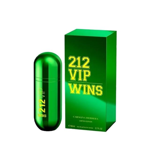 【Carolina Herrera】CH 212 VIP WINS 綠色奇蹟 限量版 女性淡香精 80ml(原廠公司貨)