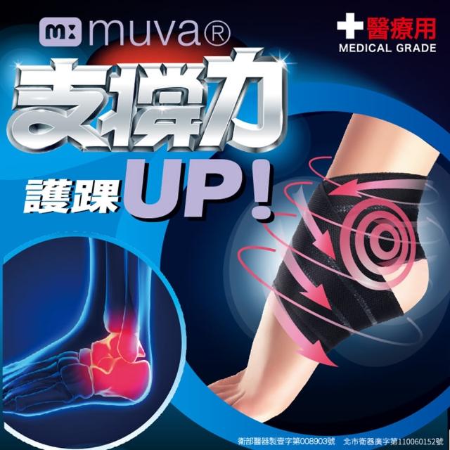 【Muva】可調式透氣舒適護踝(單入)