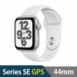 金屬錶帶超值組【Apple 蘋果】Apple Watch SE GPS 44mm 鋁金屬錶殼搭配運動錶帶