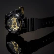【CASIO 卡西歐】Baby-G 黑金率性雙顯錶(BA-110-1ADR)