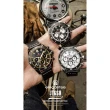 【elegantsis】JT65R 騎士系列三眼計時手錶-黑/48mm(ELJT65R-6B03LC)