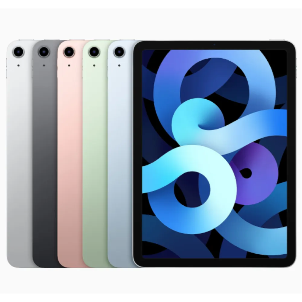 智慧休眠喚醒皮套組【Apple 蘋果】2020 iPad Air 4 平板電腦(10.9吋/WiFi/256G)