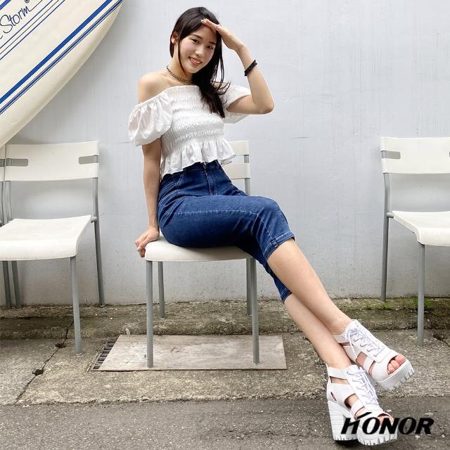 HONOR 山形屋【HONOR 山形屋】特色車縫牛仔七分褲