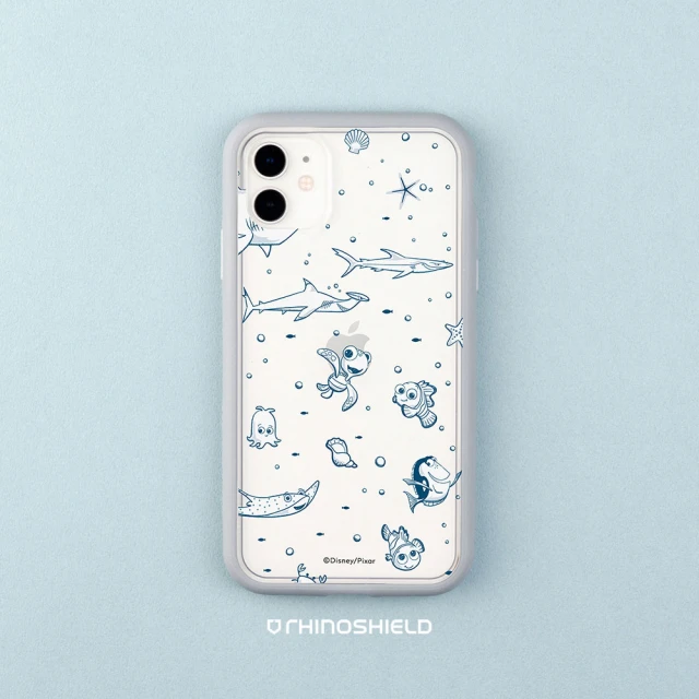 【RhinoShield 犀牛盾】iPhone SE第2代/8/7系列 Mod NX邊框背蓋手機殼/海底總動員-海底世界(迪士尼)