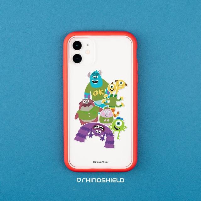 【RhinoShield 犀牛盾】iPhone 11/11 Pro系列 Mod NX邊框背蓋手機殼/怪獸電力公司-萬事OK社(迪士尼)