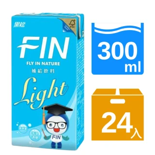 【黑松】FIN補給飲料-Light低熱量(300ml X24入)