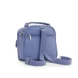 【KIPLING】時髦藍紫色兩用側背後背包-CANDY