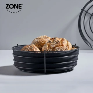 【丹麥ZONE】Singles水果/麵包置物籃-附棉布內襯(置物籃 麵包籃 水果籃 料理烘焙)