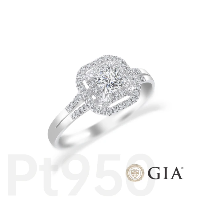 MYEZ【MYEZ】GIA 50分 D color天然真鑽鉑金PT950鑽界女戒婚戒 堅定