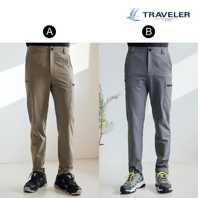 【TRAVELER 旅行者】男款超透氣彈性吸排長褲_212TR514-49.93(超透氣/彈性/吸濕排汗長褲)