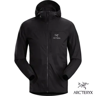 【Arcteryx 始祖鳥】男 Squamish 防風 防潑水 風衣外套(黑)
