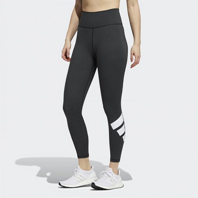 adidas 愛迪達【adidas 愛迪達】緊身褲 女款 運動 訓練 慢跑 亞洲尺寸 BT 2.0 3BAR 78 黑 GR8098