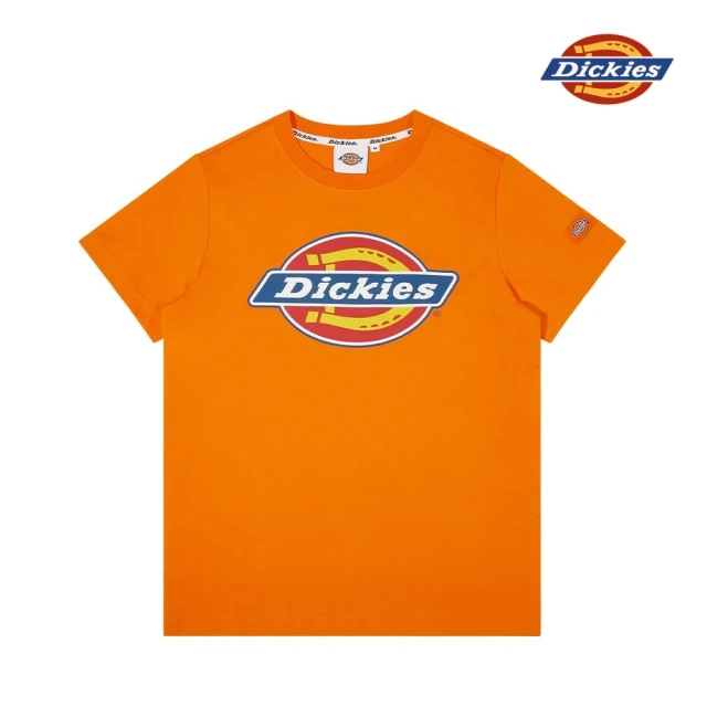 Dickies【Dickies】男女款柿子橙Logo印花短袖T恤｜DK008732C04