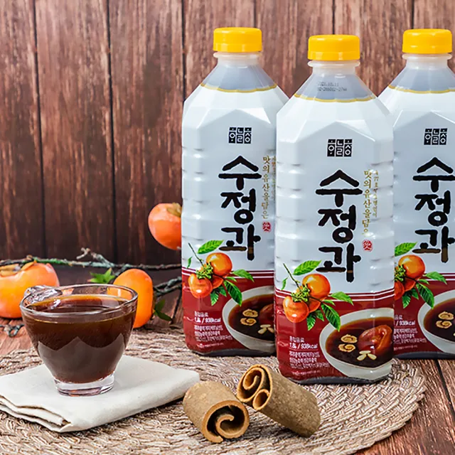 韓味不二 韓國水正果肉桂飲料x1瓶 1800ml Momo購物網